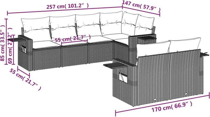 Produktbild vidaXL Felix