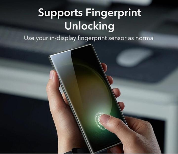 Actual product image Protectorking 6x Blickschutz 9H Panzerglas Anti-Spy Montagehilfe (6 pcs., Samsung Galaxy S22 Ultra)