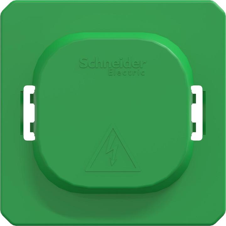Produktbild Schneider Electric Schmutzabdeckung für Schalter und Steckdosen, grün