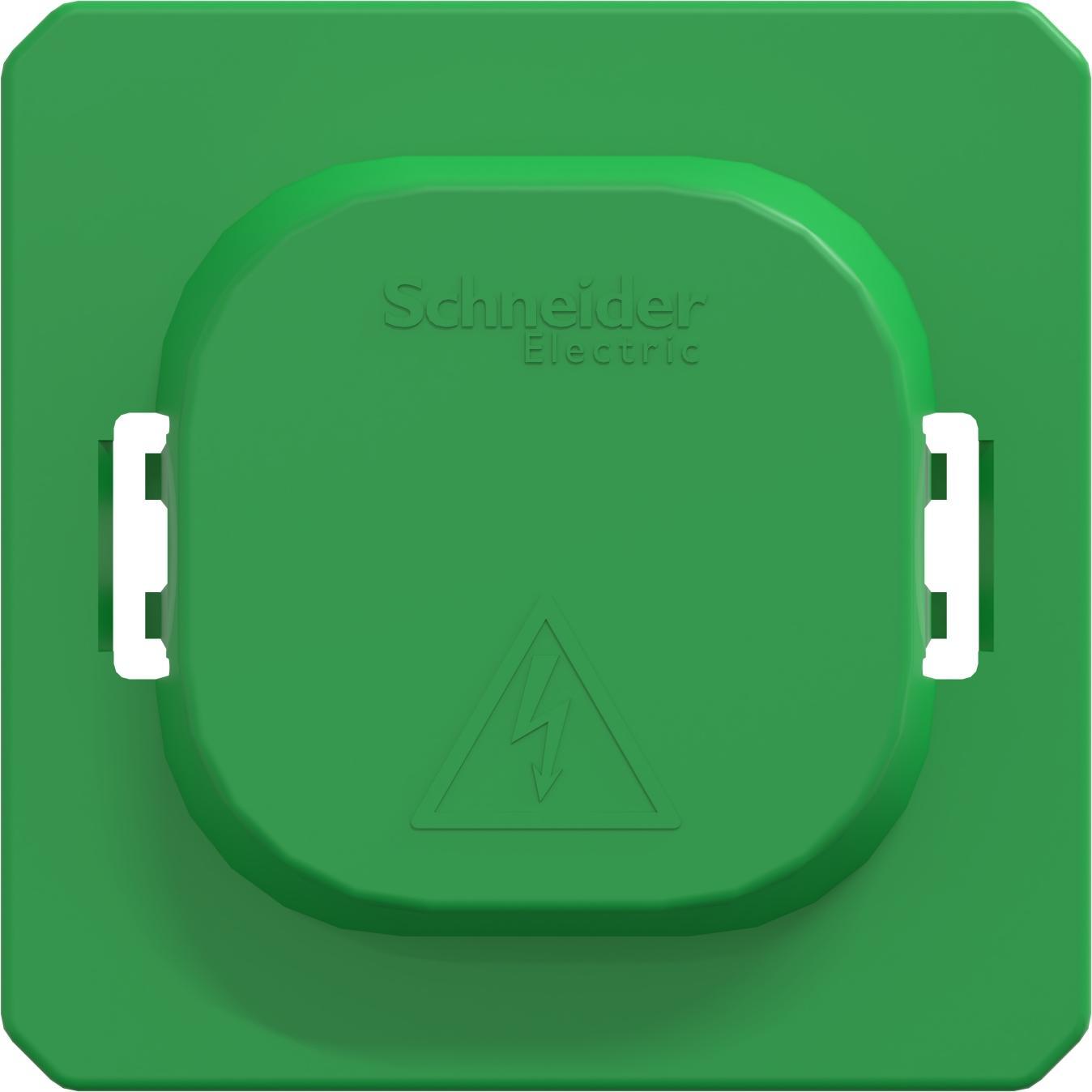 Thumbnail - Schneider Electric, Zubehör Schalterprogramm, Schmutzabdeckung für Schalter und Steckdosen, grün
