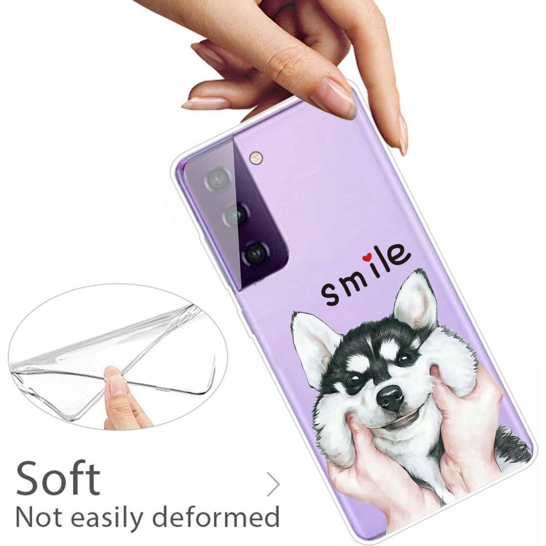 Thumbnail - König Design Hülle Handy Schutz für Samsung Galaxy S21 Case Cover Tasche Etuis Transparent (Samsung Galaxy S21+), Smartp...