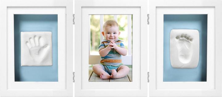 Actual product image Pearhead Table Photo frame with impression material
