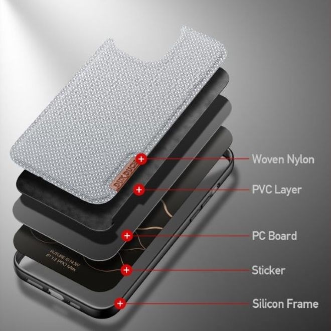 Actual product image Dux Ducis Fino Series Hardcase Cover (Apple iPhone 13 Pro Max)