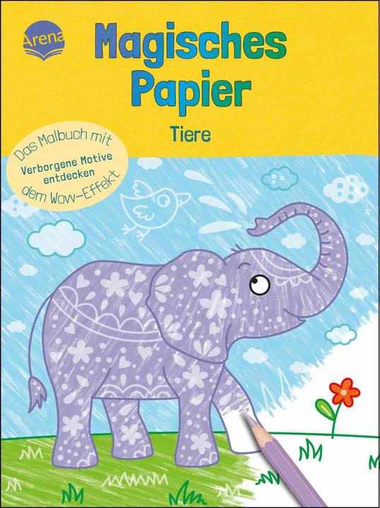 Produktbild Magisches Papier – Das Malbuch mit dem Wow-Effekt. Tiere