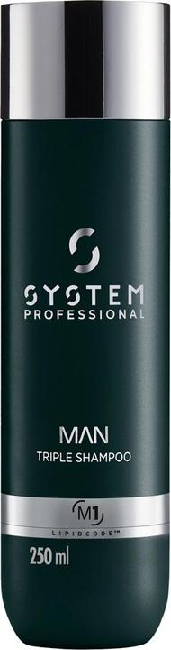 Immagine prodotto System Professional Uomo - Shampoo triplo (250 ml, Shampoo liquido)