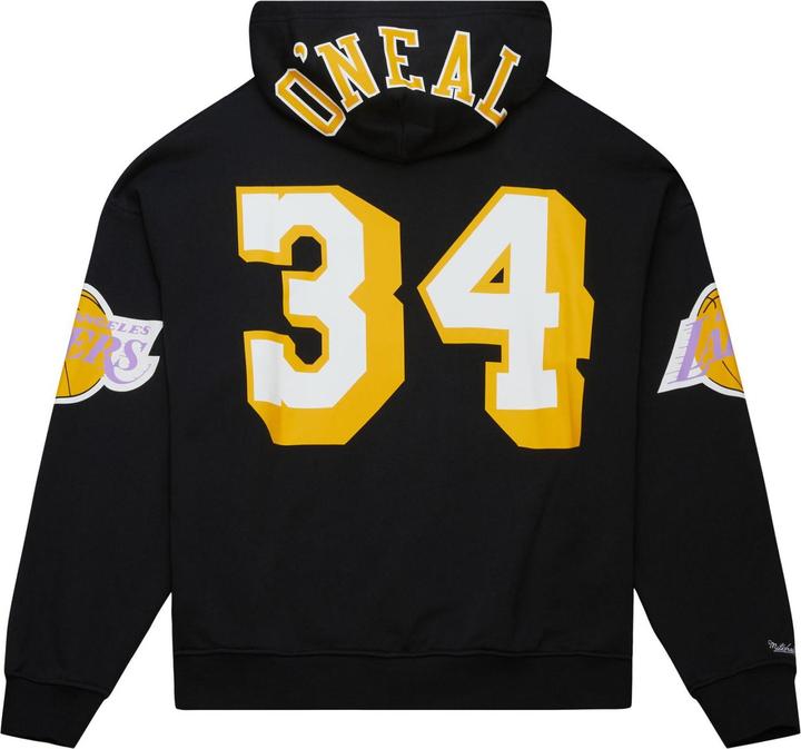 Image du produit Mitchell & Ness M&N Oversized Zip Hoody - Los Angeles Lakers Shaquille O. (M)