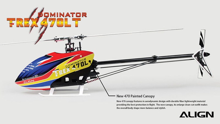 Produktbild Align T-REX 470LT Dominator Combo