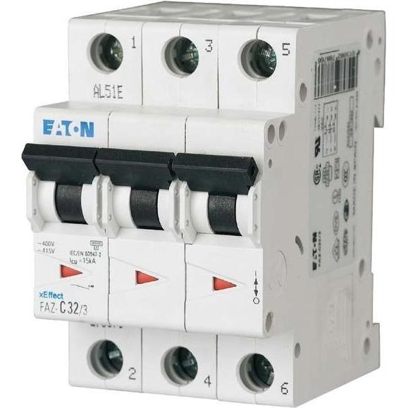 Eaton, Schutzschalter, MOE FAZ-K2/3 LS-Schalter K-Char 2A, 3p