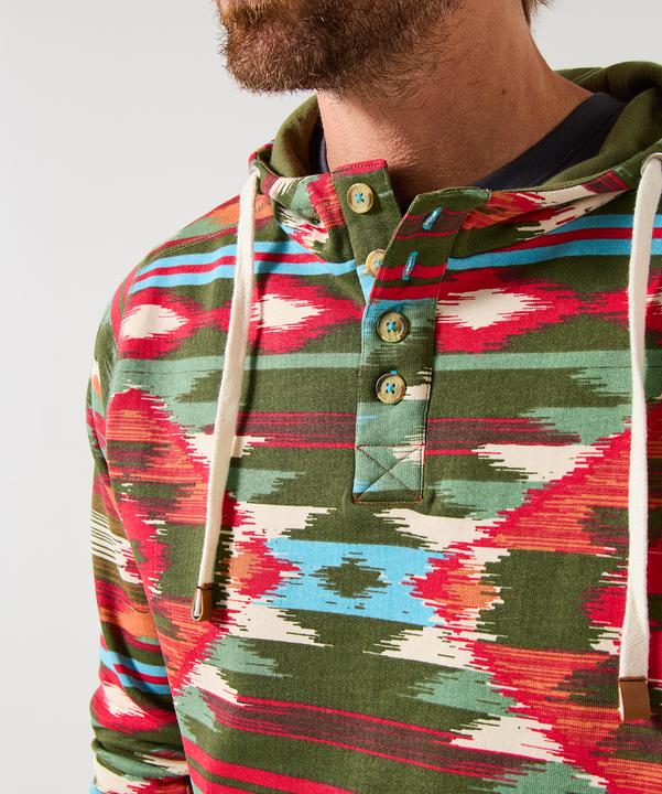 Produktbild Joe Browns Aztec Print Contrast Hoodie (M)