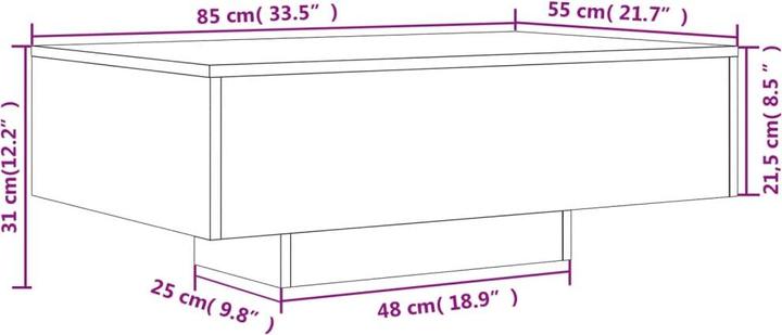 Immagine prodotto vidaXL Jasmine (100 x 100 x 31 cm)