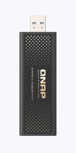 Actual product image QNAP Rockchip RK1808 Cortex-A35 1.6GHz 3 Tops NPU USB3.2 Gen1 AI accelerator