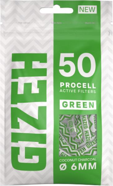 Actual product image Gizeh ProCell Green 6mm 200pcs