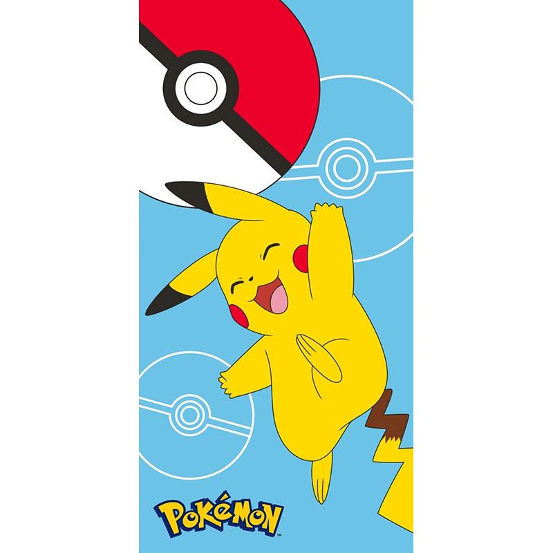 Vyapara Group, Telo da mare, Telo Mare Poliestere Pokemon Pikachu 70x140cm (140 x 70 cm)