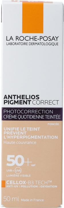 Actual product image La Roche Posay Anthelios Pigment Correct (Sun cream face, SPF 50+, 50 ml)