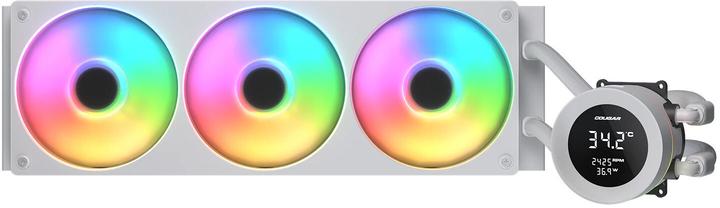 Cougar CPU Wasserkühlung Poseidon Vistek 360, ARGB, Weiss