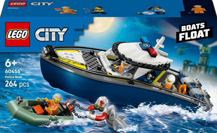 Produktbild LEGO Verfolgungsjagd im Polizeiboot (60456, LEGO City)