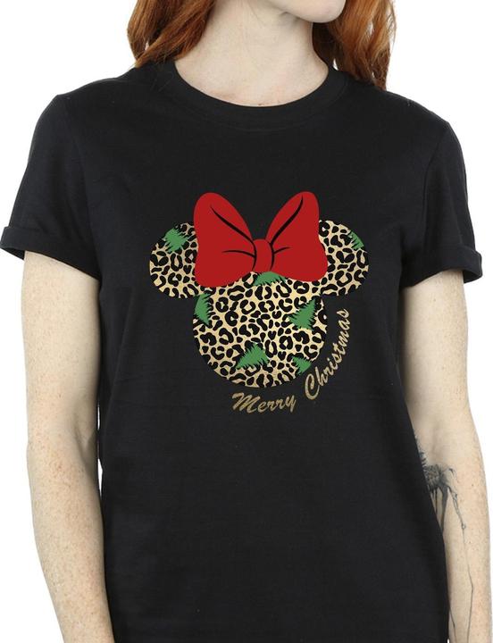 Image du produit Disney - T-shirt MINNIE MOUSE LEOPARD CHRISTMAS - Femme (4XL)