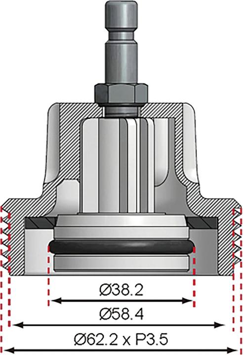 Actual product image BGS Adapter Nr. 9