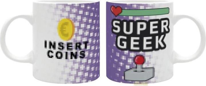 Produktbild ABYstyle Rétro gaming - Super Geek (320 ml, 2 x)