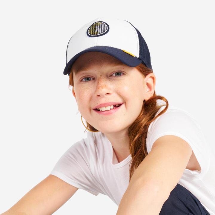 Immagine prodotto Tribord Cappellino da vela per bambini Sailing 500 beige chiaro/blu (52, 53, 54)