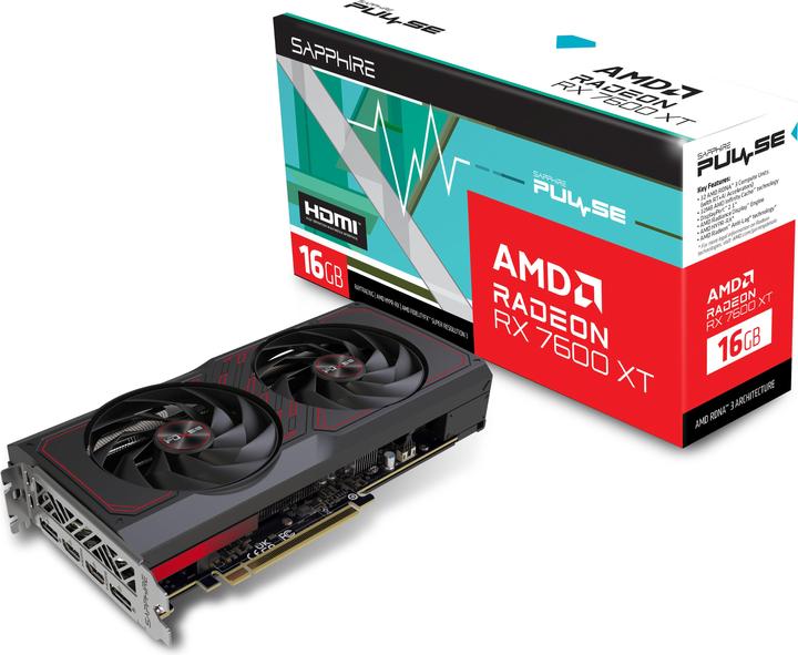 Produktbild Sapphire Pulse AMD Radeon RX 7600 XT (16 GB)