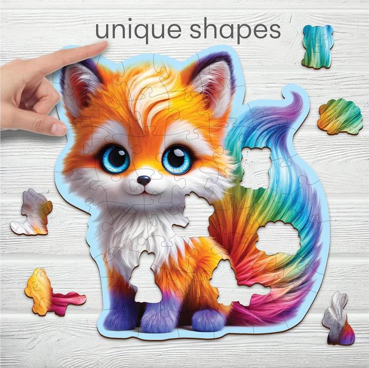 Produktbild WoodenCity Cute Fox (50 Teile)