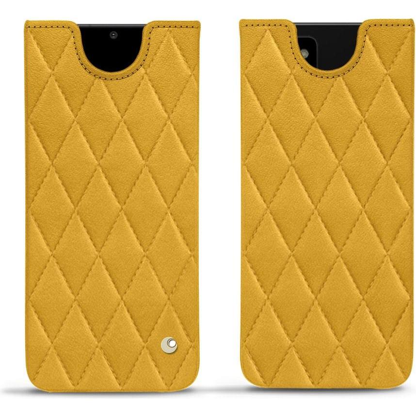 Noreve Lederschutzhülle (Samsung Galaxy Note 20 Ultra), Smartphone Hülle, Orange