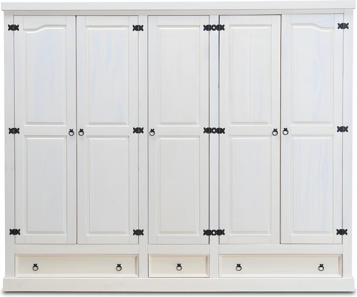 Produktbild Ebuy24 Kleiderschrank New Mexico (244 x 58 x 196 cm)