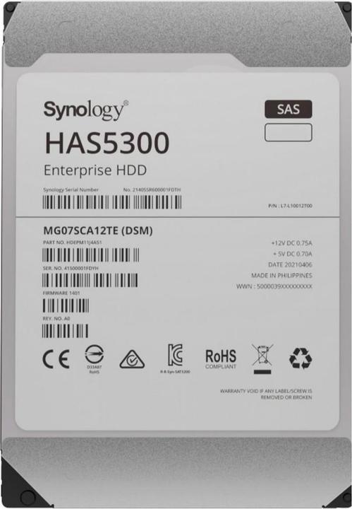 Produktbild Synology HAS5300-12T (12 TB, 3.5")