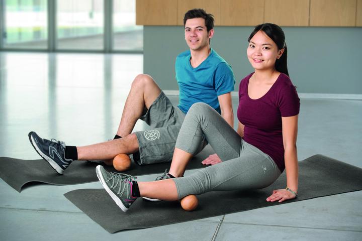 Produktbild Erzi Woodroller Faszien Knochen, 8 cm, 19,5 cm (19.50 cm)