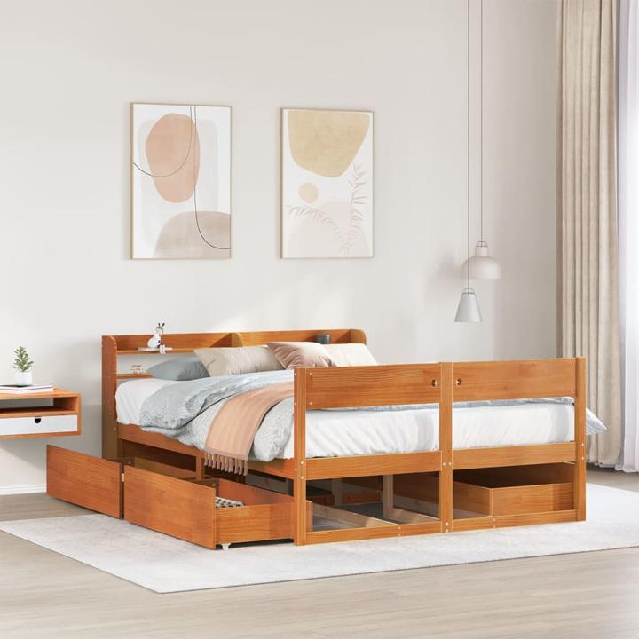 Image du produit vidaXL Bettgestell (135 x 190 cm)