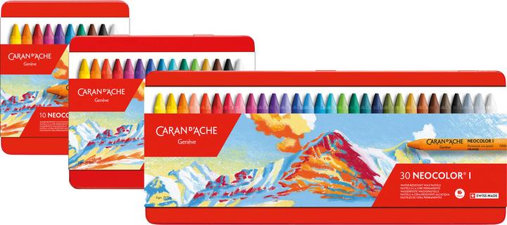 Produktbild Caran d'Ache Neocolor I Metallschachtel (Mehrfarbig, 15 x)