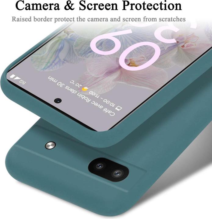 Produktbild Cadorabo Hülle für Google PIXEL 6A TPU im Liquid Case Design (Google Pixel 6a)