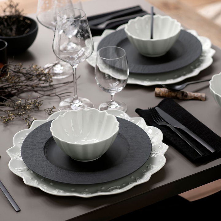 Immagine prodotto Villeroy & Boch Frühstücksteller Manufacture Rock (1 x, 22 cm)