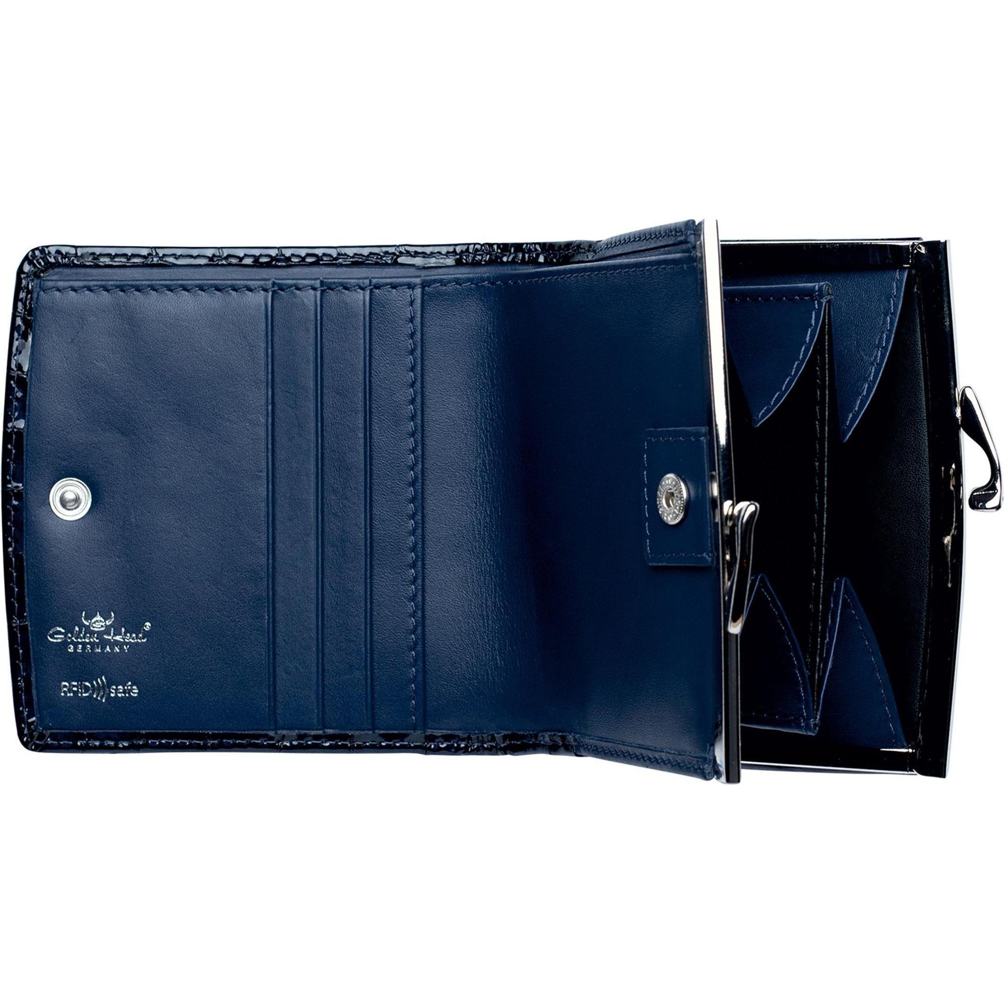 Thumbnail - Golden Head, Damen, Portemonnaie, Geldbörse Cayenne RFID Protect 2049, Blau