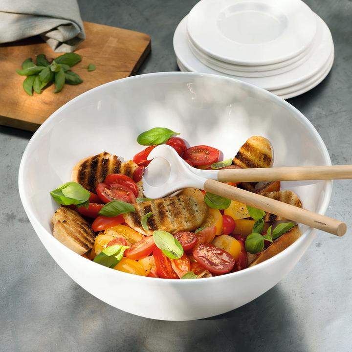 Actual product image ASA Selection Salad servers made of porcelain and wood (Salad servers)