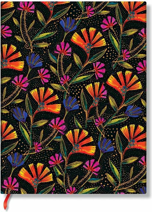 Productafbeelding Paperblanks Wild Flowers (Playful Creations) Midi Hardback Adresboek (Elastische Band Sluiting) (Hardcover)