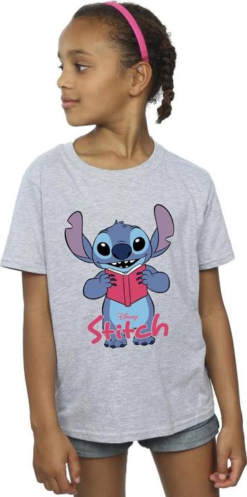 Produktbild Lilo & Stitch Reading Standing TShirt Mädchen (128)