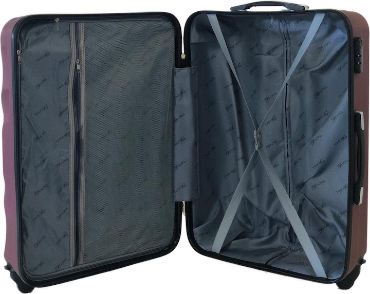 Immagine prodotto Trolleymax Valigia da viaggio Trolleymaxx Borgogna