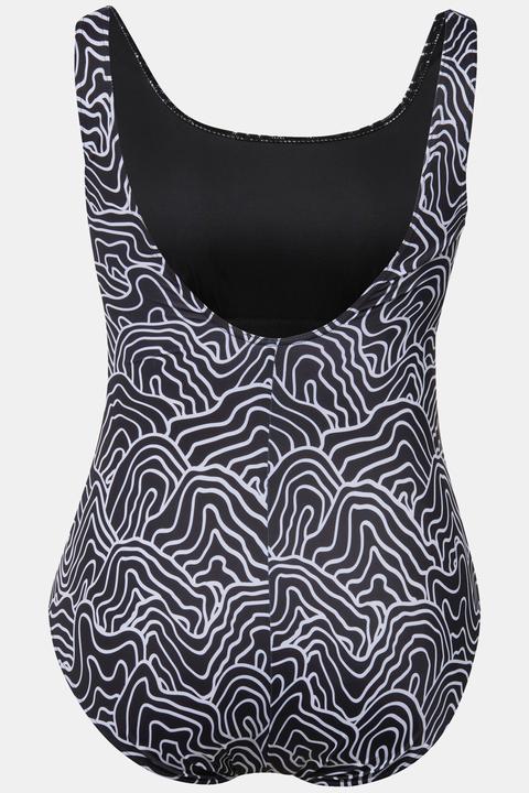 Actual product image Ulla Popken Wave Line Swimsuit (54)