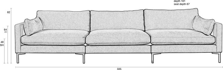 Produktbild Zuiver Summer (4-Sitzer)