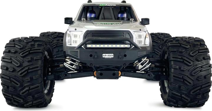 Immagine prodotto Amewi Auto RC AMX Mammut Monster Truck senza batteria/argento 14+ (RTR pronto all'uso)