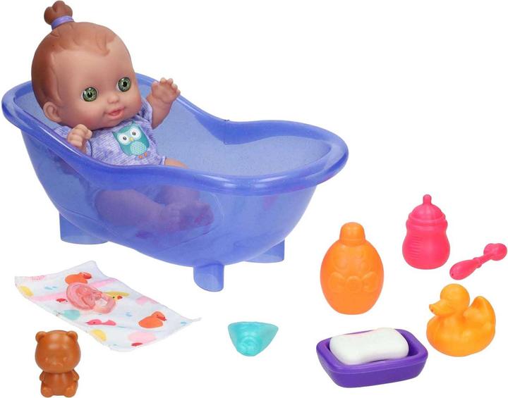 Actual product image Doll set with bathtub