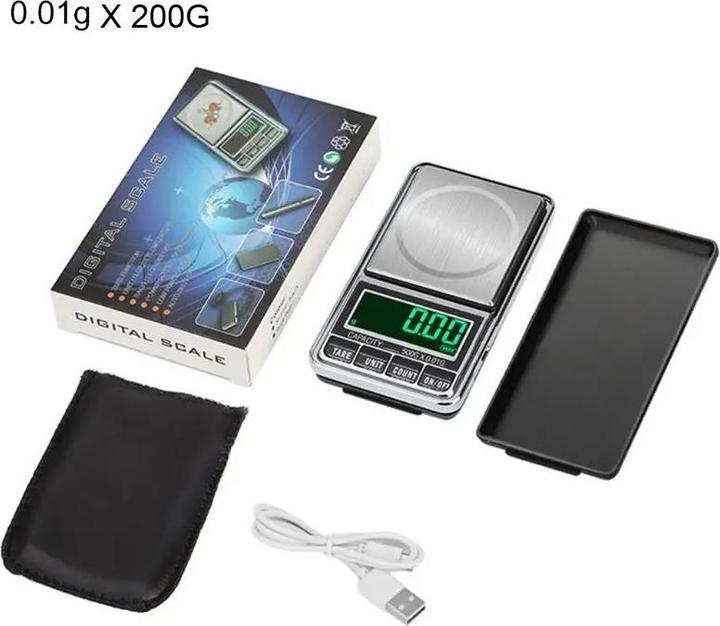 Produktbild Swissdetector Hochpräzise Multifunktionswaage - 0.01 X 200g