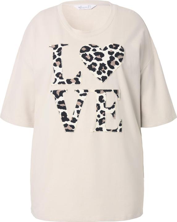Produktbild Miamoda T-Shirt, oversized, Leo LOVE Statement (46, 48)