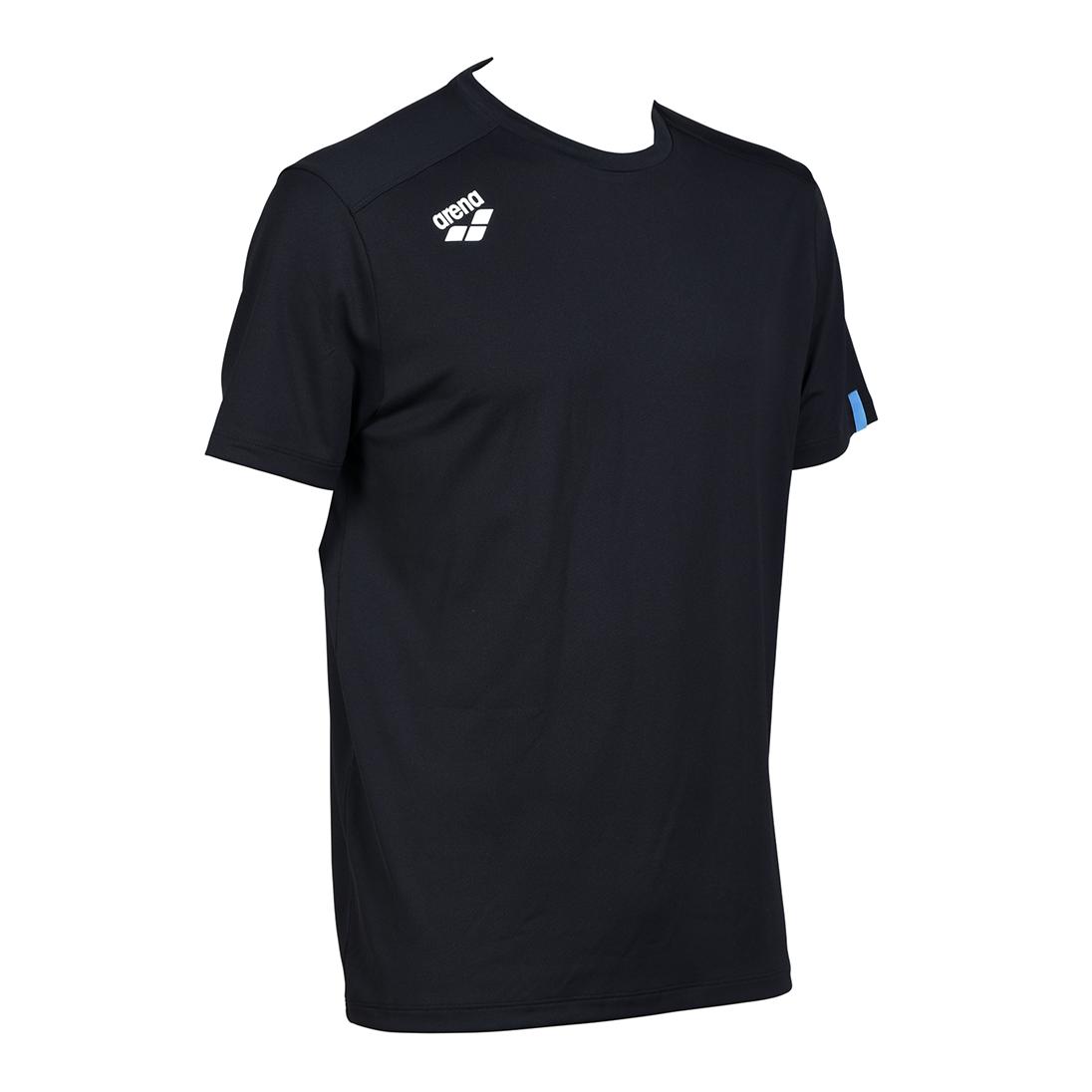 Arena, Unisex, Sportshirt, Team T-Shirt Solid (S), Schwarz, S
