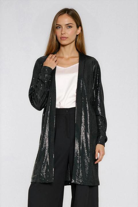 Actual product image Nife Women's Light Sequin Blazer (36)