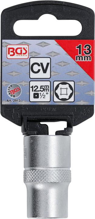 Actual product image BGS Socket, Hexagon 12.5 mm (1/2") Drive 13 mm (13 mm)