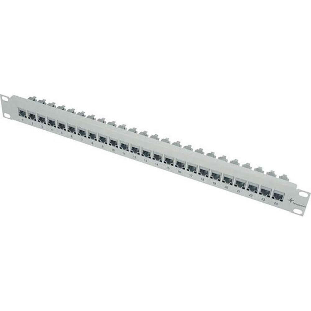 Telegärtner J02023A0026 - RJ-11 - RJ-12 - Cat6a - Grau - Rackeinbau - 1U, Server Zubehör, Grau