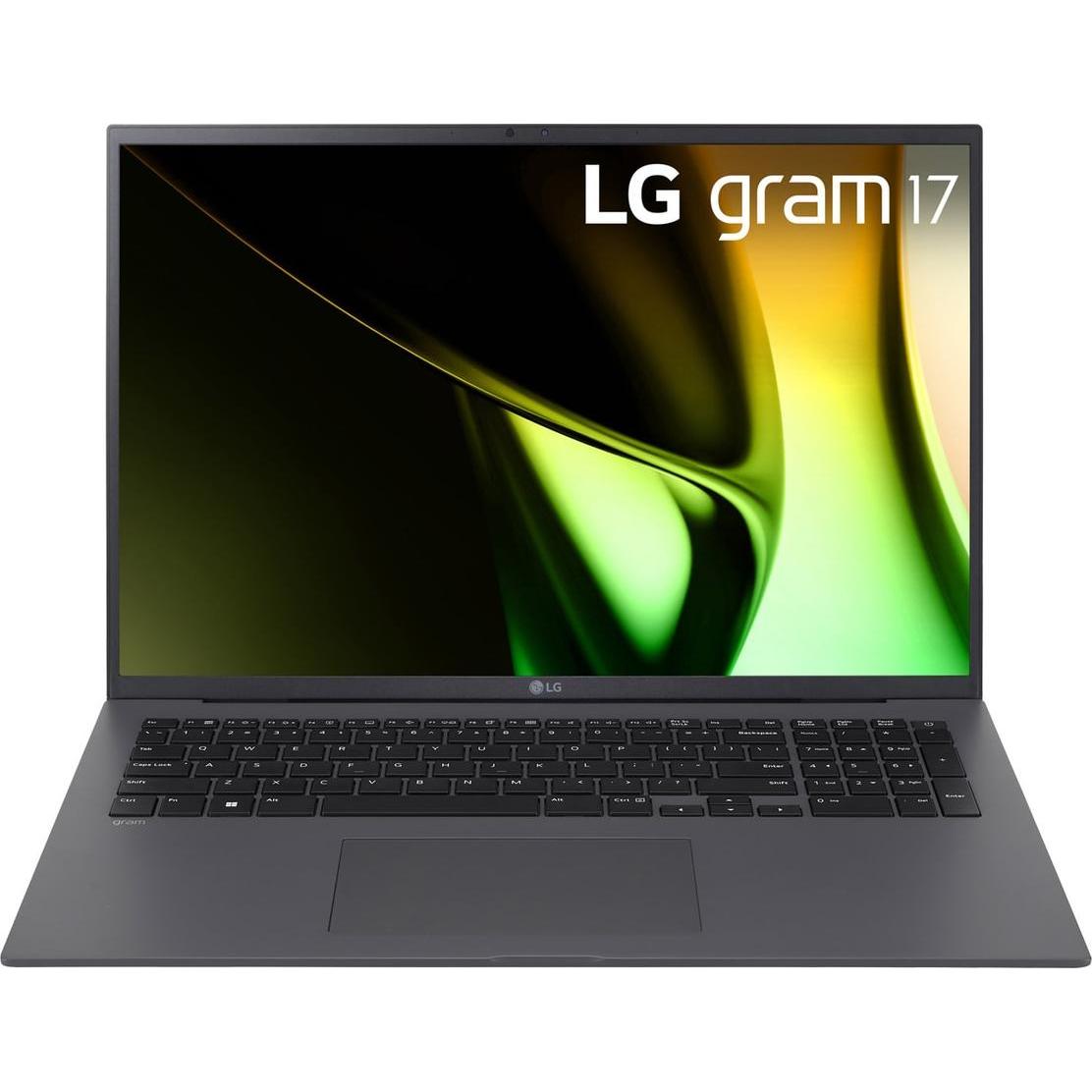 LG 17Z90S Notebook I5 LPDDR5x SSD W11P (17", 512 GB, 8 GB, DE, Intel Core Ultra 5 125H), Notebook, G